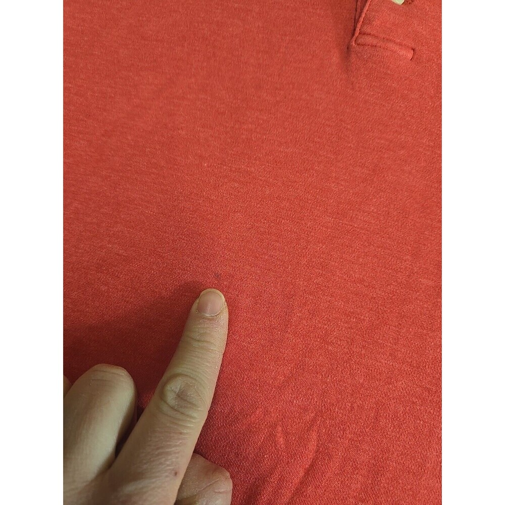 Polo Ralph Lauren Classic Fit Salmon Pink Short Sleeve Polo Men's Large Cotton - Picture 7 of 12
